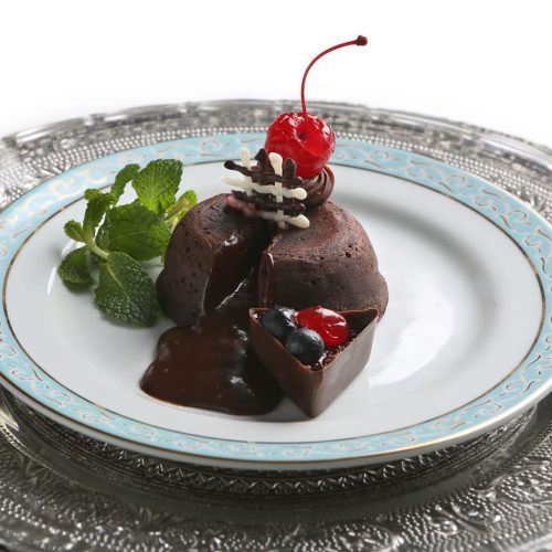 Petit Gateau de Chocolate Amargo